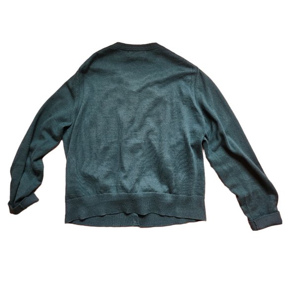 Banana Republic large petite green cardigan - Picture 3 of 8